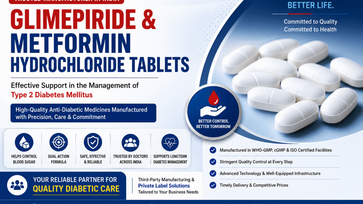 Glimepiride & Metformin Hydrochloride Tablets